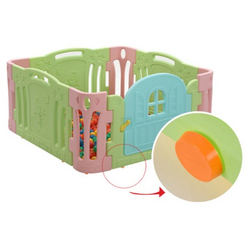 아장아장 베이비룸 그린 베이비룸가드 아기울타리