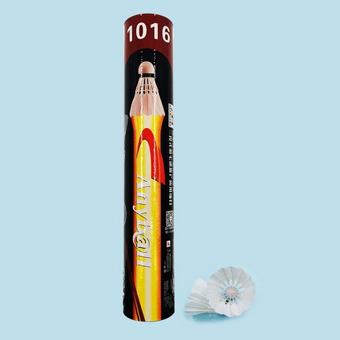 3in1 1016 배드민턴 셔틀콕, 12pcs, 1개