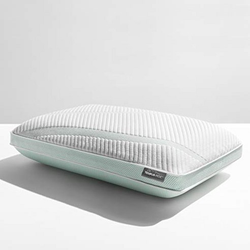 템퍼페딕 TEMPUR-Adapt ProHi + 쿨링-퀸 베개 화이트 Tempur-Pedic TEMPUR-Adapt ProHi + Cooling-Queen Pillow Whit, 1, White