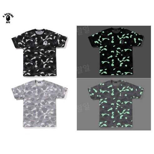 베이프 BAPE 정품 / 시티 카모 라지 에이프 헤드 반팔티 CITY CAMO LARGE APE HEAD TEE