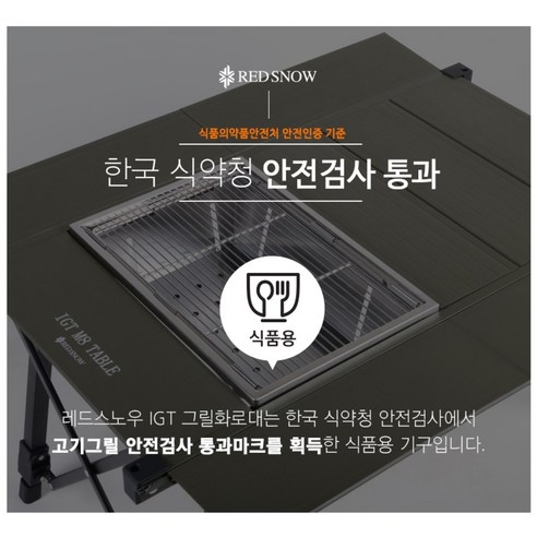 편리성과 휴대성의 완벽 조화: IGT 화로대 그릴
