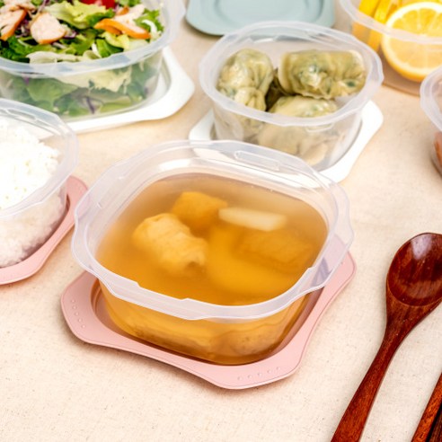 편리한 식사 준비를 위한 싱글만랩 전자렌지용 국산 냉동밥보관용기