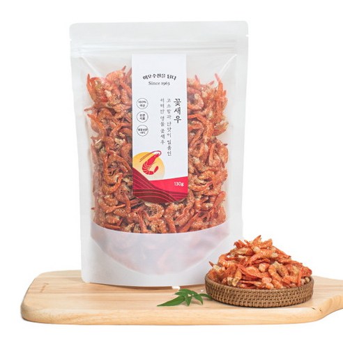 고소하고 바삭한 국산 햇새우로 요리에 깊이와 맛을 더하세요.