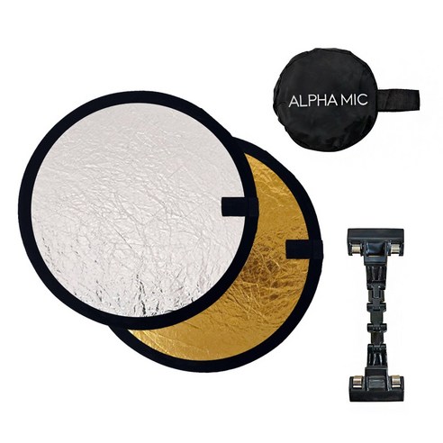 알파믹 휴대용 미니 반사판 고정 홀더 세트 리뷰 반사판