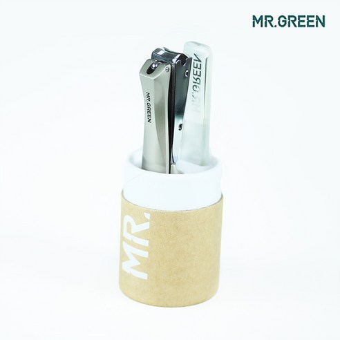 MR GREEN 독일 미스터그린 손톱깎이 세트 MR1111 MR1112 미친 절삭력 발톱깎이, 1111p(중형+샤..., 1개