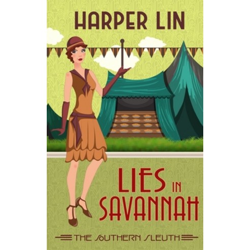 Lies in Savannah: 1920s Historical Paranormal Mystery Paperback, Harper Lin Books