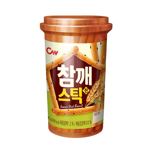 청우 참깨스틱 진 85g 인기간식 주전부리 빼빼로, 1개