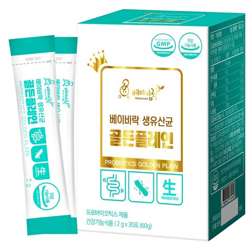 베이비락 생유산균 골든플레인, 60g, 1개