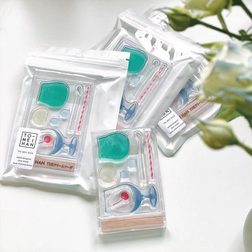 아르토르 메론 소다 스탬프 세트, 1개, 메론소다 스탬프 세트