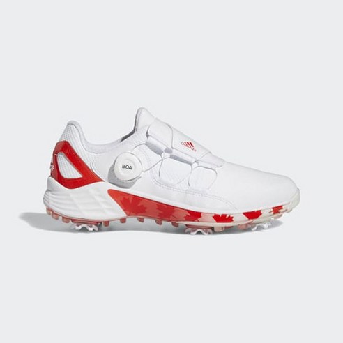 국내매장용 아디다스 여성용 Golf W ZG21 BOA 골프화 화이트/레드 GY4551