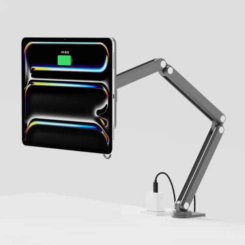 니케 맥스냅앵커프로 아이패드 마그네틱 무선 충전 암 거치대