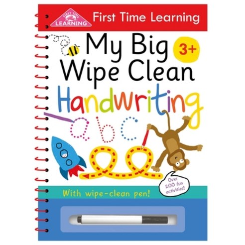 (영문도서) My Big Wipe Clean Handwriting: Wipe-Clean Workbook Spiral, Igloo Books, English, 9781499881394
