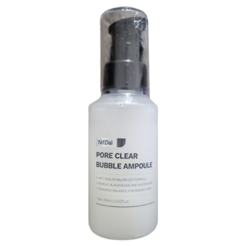 블랙헤드와의 전쟁, 니프달 버블 앰플 클렌저로 종결?! 꼼꼼 후기 니프달