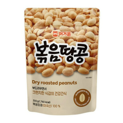 머거본 볶음땅콩, 300g, 2개