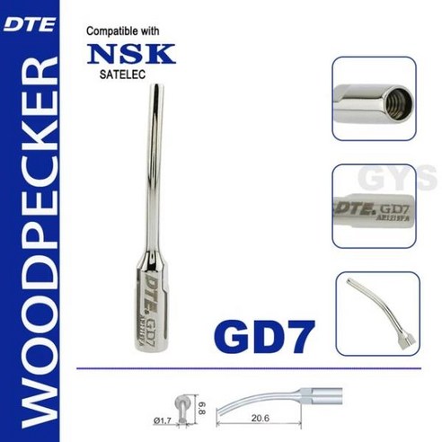 Woodpecker DTE 초음파 러 V2 V3 LED 핸드피스 엔도 팁 NSK SATELEC ACTEON 의자 유닛에, 29 ED9