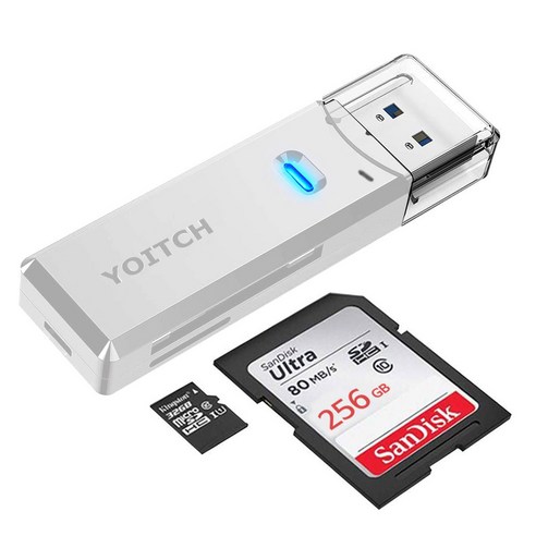 오늘도 특별하고 인기좋은 카메라sd카드 아이템을 확인해보세요. 요시치 USB 3.0 SD카드 리더기: 빠르고 안정적인 데이터 전송