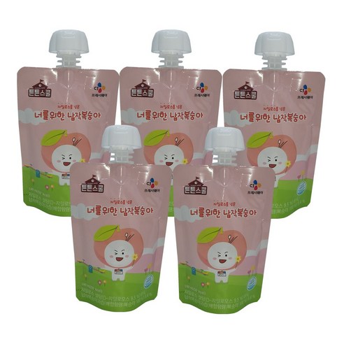 CJ 튼튼스쿨 너를위한 납작복숭아