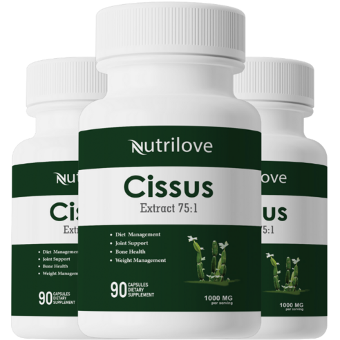 고농축 75배 히말라야 시서스 추출 파우더 캡슐 내 케토스테로이드 함유, 1000mg, 90캡슐/병, 4개, 90정 캐나다시서스