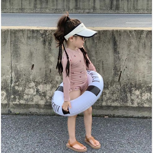 여아집업래쉬가드 하트래쉬가드 유아수영복 여아수영복