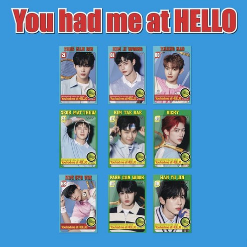 ZEROBASEONE (제로베이스원) / You had me at HELLO 미니앨범 3집(ZEROSE ver)(POCAALBUM)(1종랜덤/CD아님/CMAC12038)(예약)5