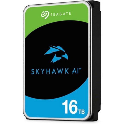 SkyHawk AI 16TB 비디오 내장 하드 드라이브 HDD