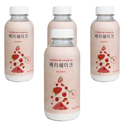 원픽 베리 쉐이크 선식 가루 40g X 4개
