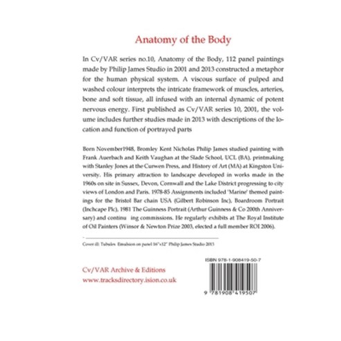 (영문도서) Anatomy of the Body: The Art of Hunan Physiology Hardcover, CV Publications, English, 9781908419507