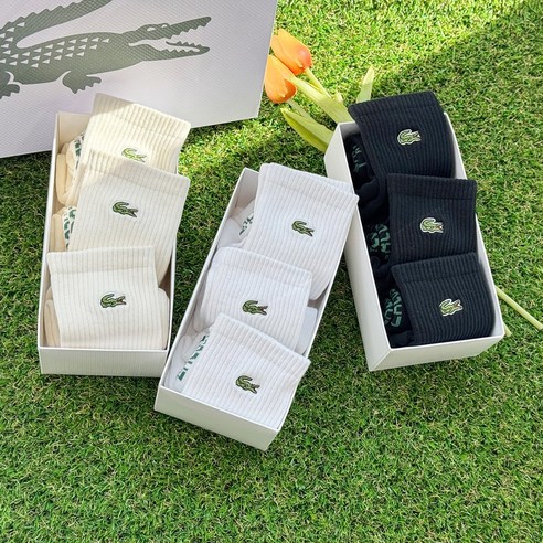 라코스테 베이직 스포츠 미드 하이 양말: 섬세한 편안함과 스타일의 조화 라코스테양말