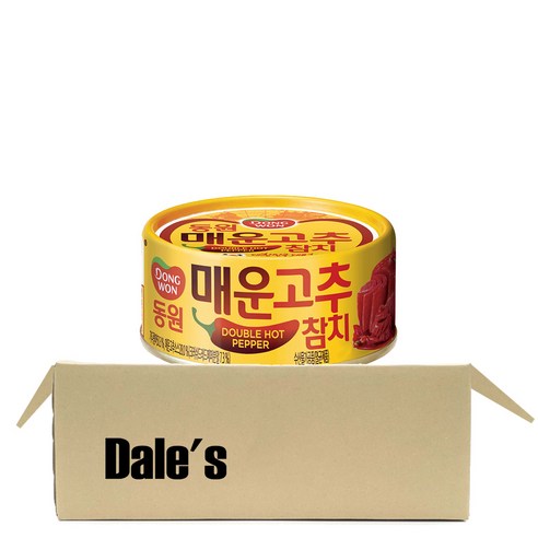 데일즈기획 동원 매운 고추 참치, 135g, 1개