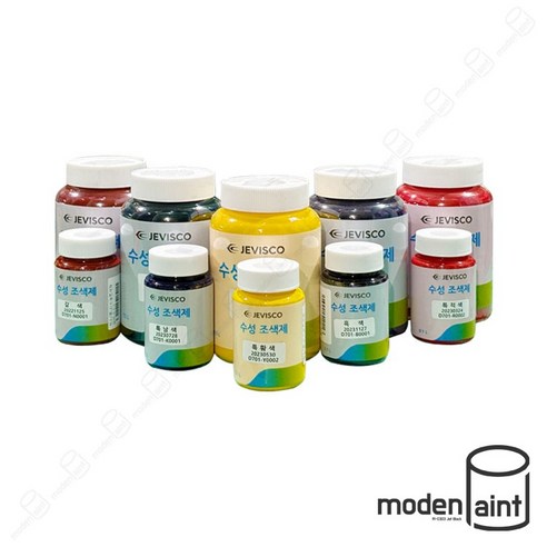 제비스코 수성 페인트 조색제 색소, 0.1L, 갈색, 1개