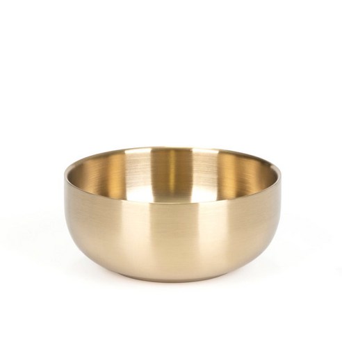 금상첨화 티타늄 이중 국그릇: 건강과 품격을 담은 식탁의 완성