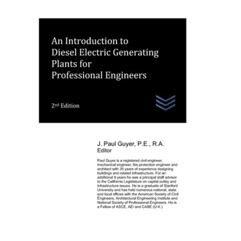 (영문도서) An Introduction to Diesel Electric Generating Plants for Professional Engineers Paperback, Independently Published, English, 9798857178478