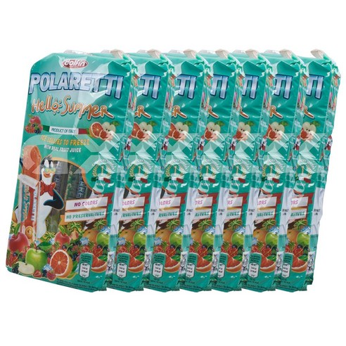 돌핀 폴라레티 아이스크림 헬로썸머 10p, 400ml, 7개