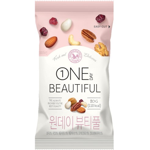 산과들에 원데이뷰티풀 하루견과, 20g, 50개