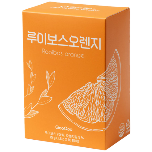 쿠우쿠우 향긋한 위로 루이보스 오렌지 10티백