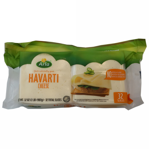 코스트코 ARLA 알라 하바티 슬라이스 치즈 907g (미국) 32 SLICES