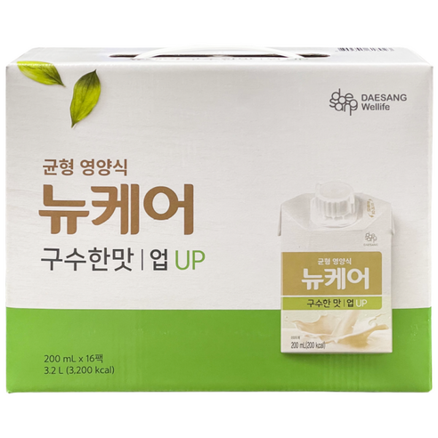 뉴케어 구수한맛 UP 200ml X 16입, 200ml, 단일상품