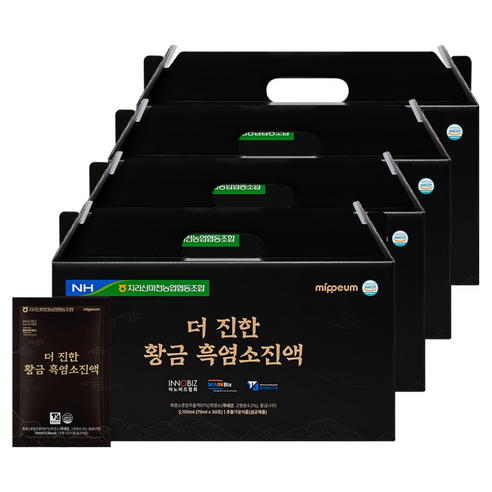 미쁨생활건강 더 진한 황금 흑염소 진액, 70ml, 120개 - 녹용/장어/흑염소즙 | 쿠팡