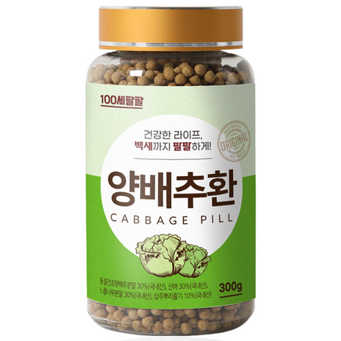 백세팔팔 양배추환, 1개, 300g