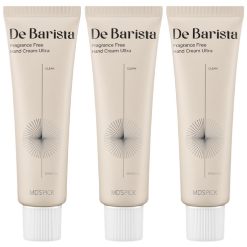 엠디스픽 드바리스타 무향 핸드크림 울트라, 50g, 3개