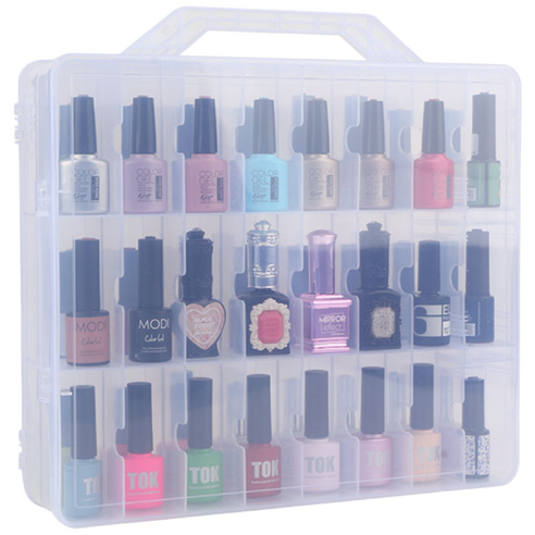 답답한 화장대, 속 시원하게 정리해 줄 마법 상자! 네일수납장