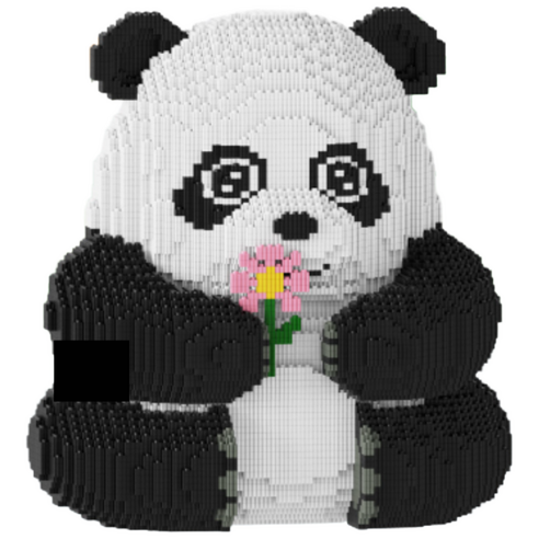 체리닷컴 보고싶은 바오판다 디폼블럭 대형40CM, 화이트 판다, 1개