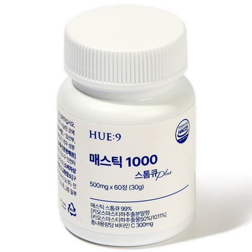 휴나인 매스틱 검 1000 스톰 큐 무농약 양배추 PLUS
