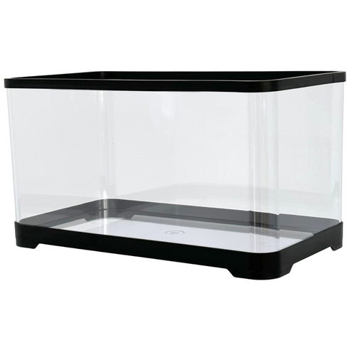 차쿠아리움 3세대 신소재 초경량 투명 어항, 블랙 특대, 1개