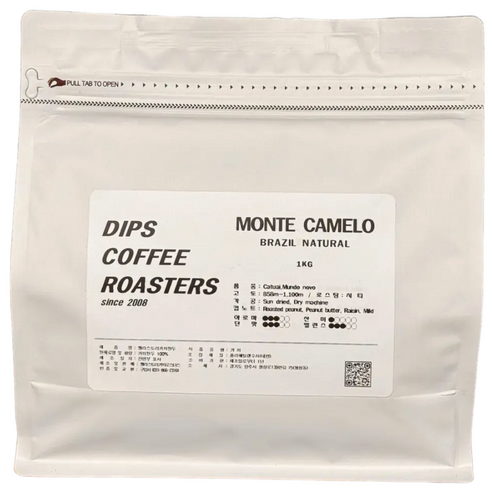 [특가상품]브라질 몬테까르멜로 1kg 딥스커피 프리미엄 원두커피, 1kg, 1개