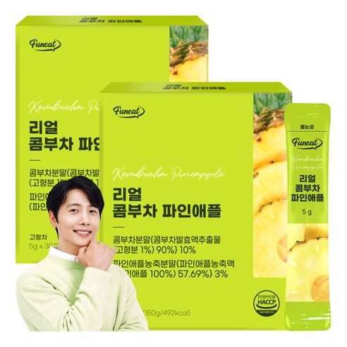 상큼함이 톡톡! 퍼니트 리얼 콤부차 파인애플맛, 내돈내산 솔직 후기 리얼콤부차