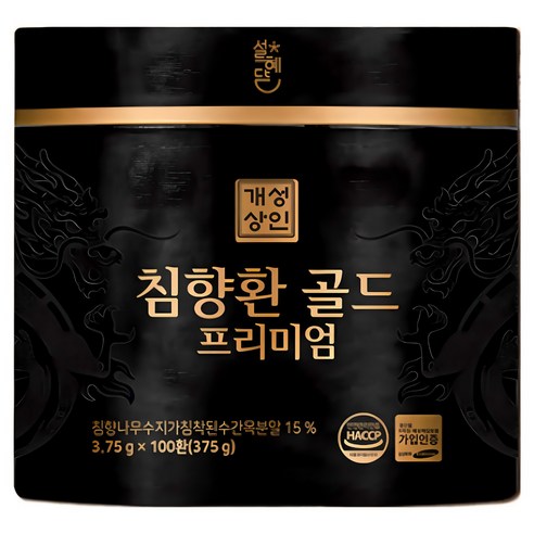 개성상인 침향환 골드 프리미엄