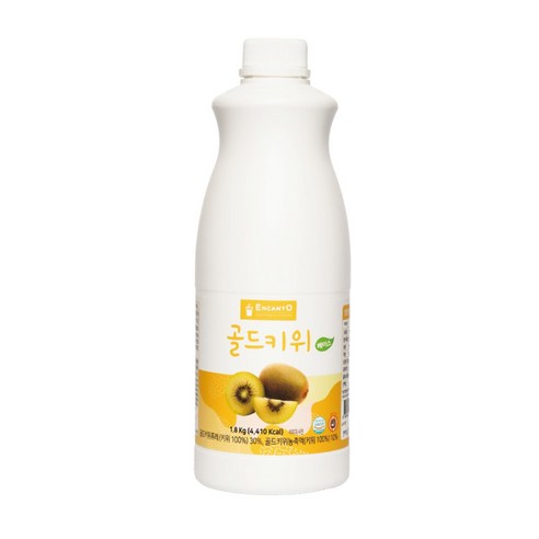 [엔칸토] 골드키위베이스 1.8kg 카페 신메뉴 수제청 과일청에이드 (1.8KG) 12521
