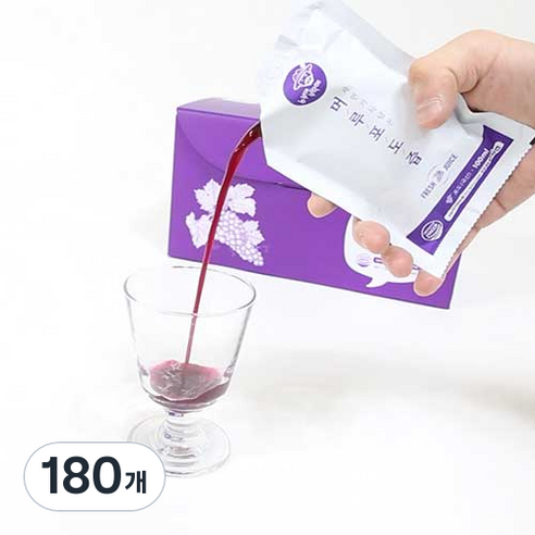 고당도 영천 머루포도즙 100ml, 180개