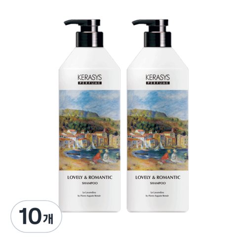 케라시스 러블리 앤 로맨틱 퍼퓸샴푸 꽃향, 500ml, 10개